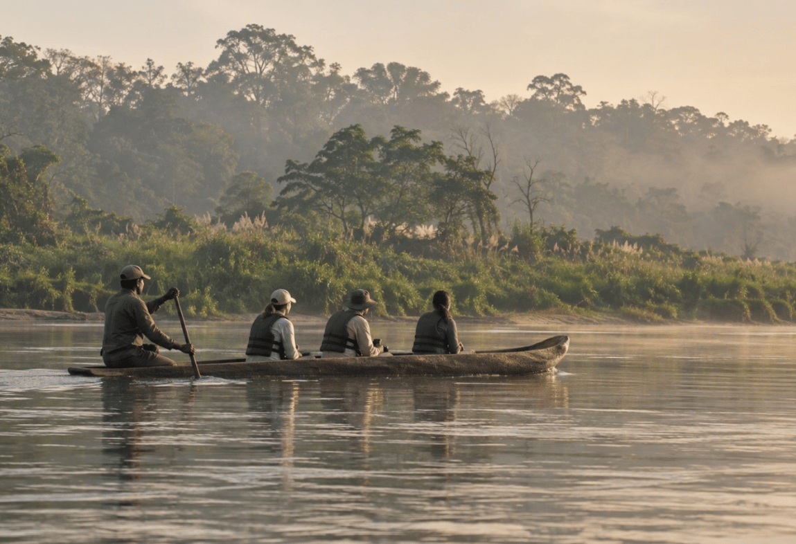 CANOE SAFARI: CHITWAN FROM THE WATER