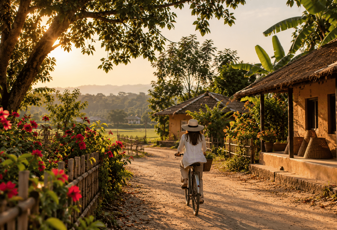 CYCLING THROUGH THE VILLAGE: CHITWAN BEYOND THE JUNGLE